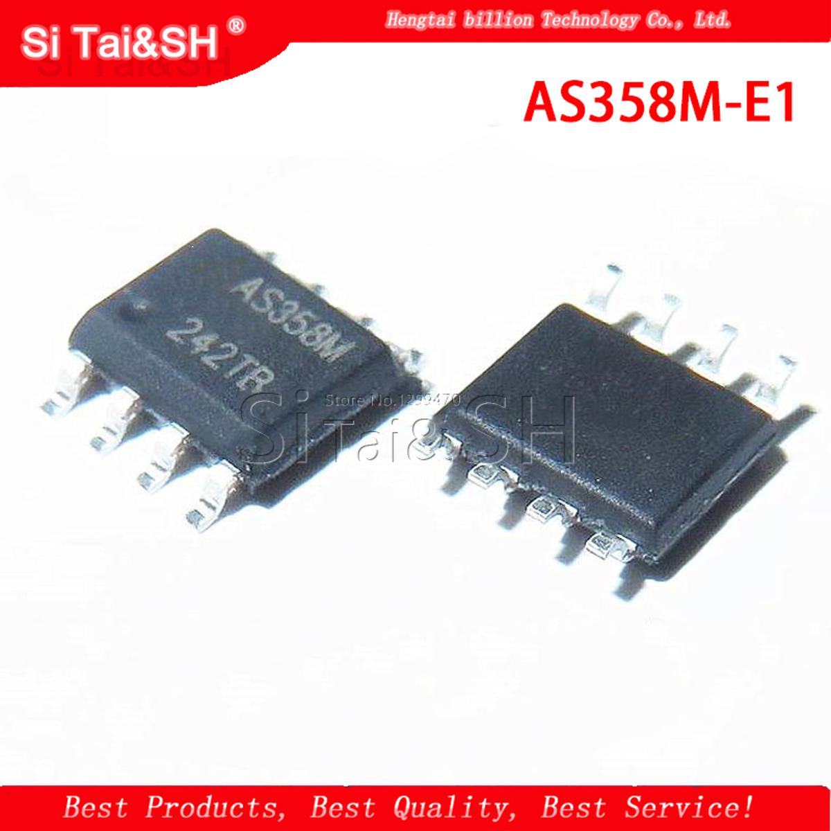 20PCS AS358M-E1 AS358M SOP8 New LCD high voltage board logic IC chip IC