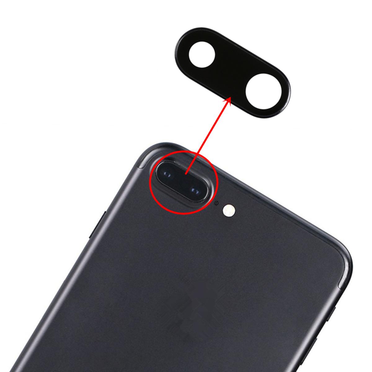 iPhone 7 Plus Rear Camera Lens Replacement Glass with Repair Kit High Quality Objective Lens Easy Installation