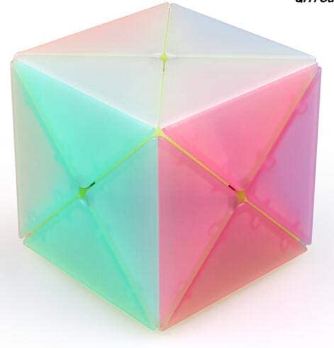 【happy one】uberSpeed X Dino Skew Jelly Cube Qiyi Dino Speed Cube. 