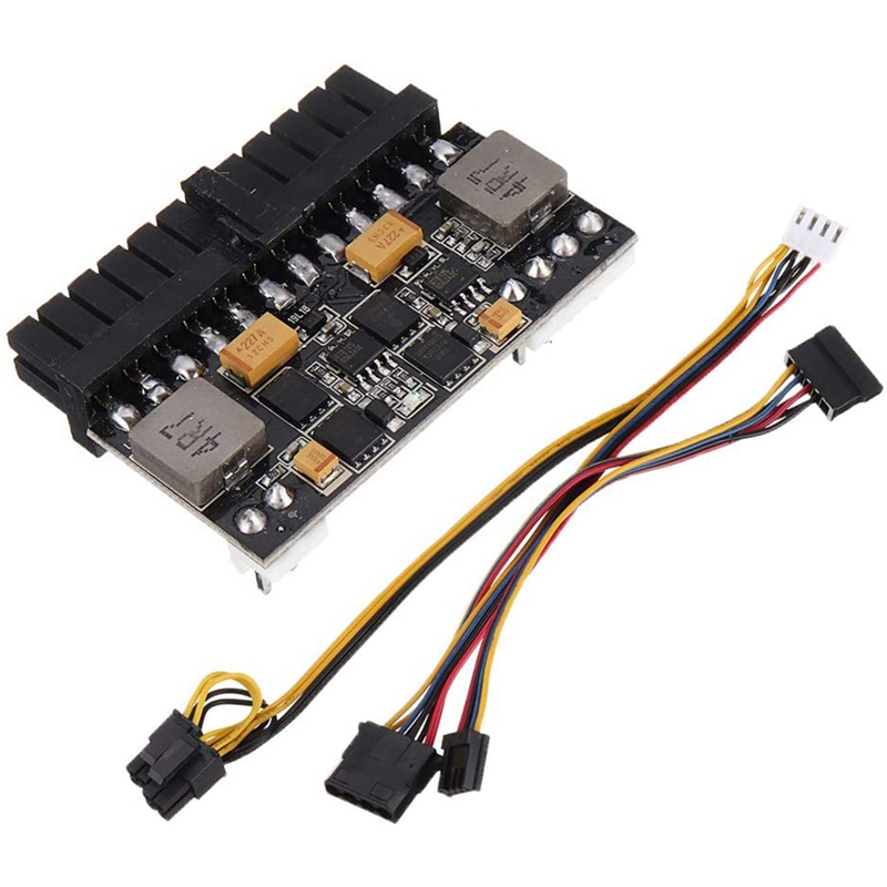 150W 24Pin 12V DC Input Peak 150P Output Realan Mini ITX Pico PSU DC ATX PC Switch DC-DC ATX Power Supply for Computer. 