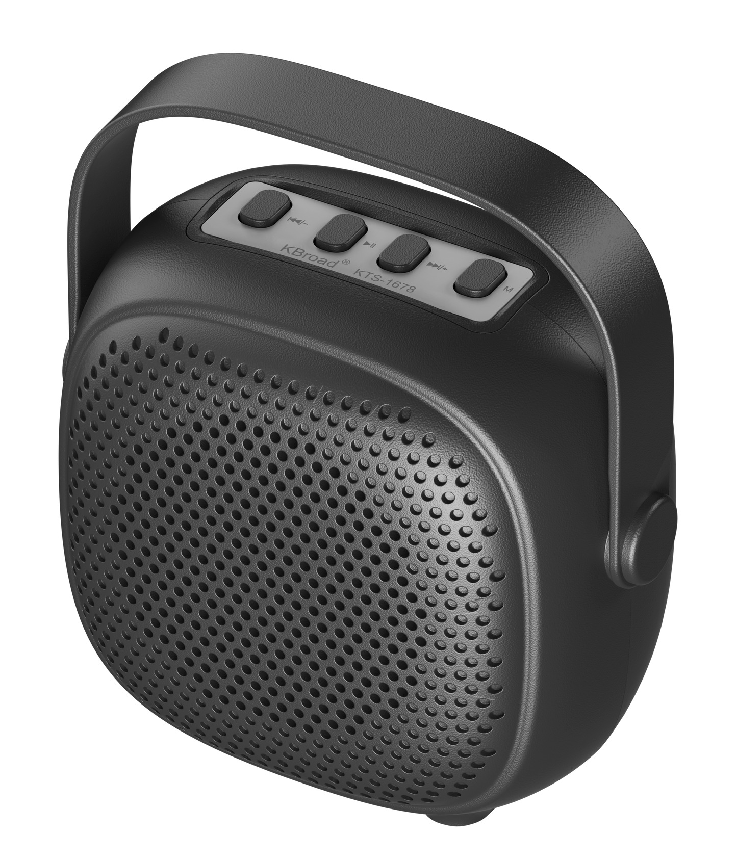 KTS-1678 Bluetooth, USB & FM Radio Supported Mini Wireless Speaker - Multicolor. 