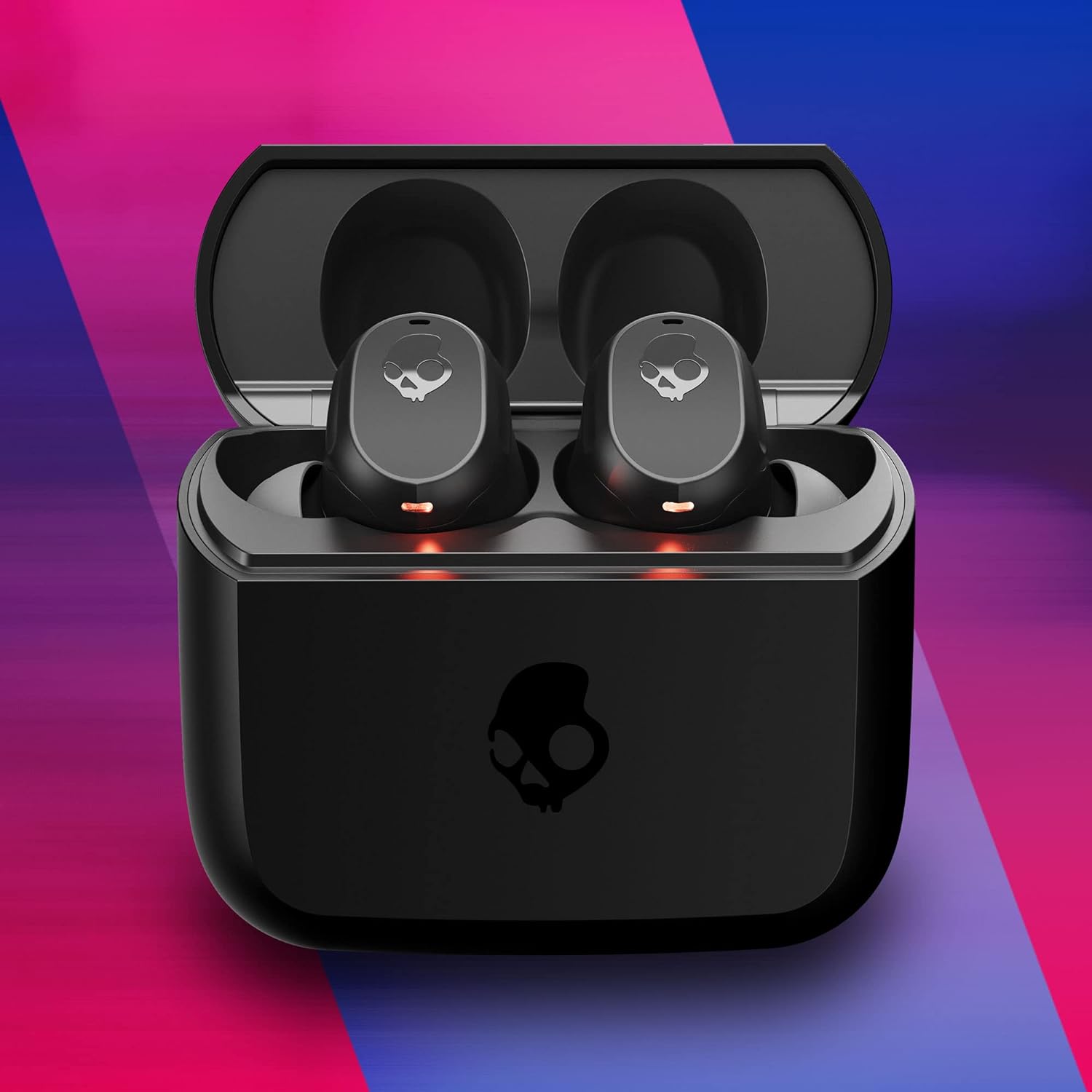 Skullcandy Mod in-Ear Wireless Earbuds, 34 Hr Battery, Microphone, Works with iPhone Android and Bluetooth Devices - Black. 