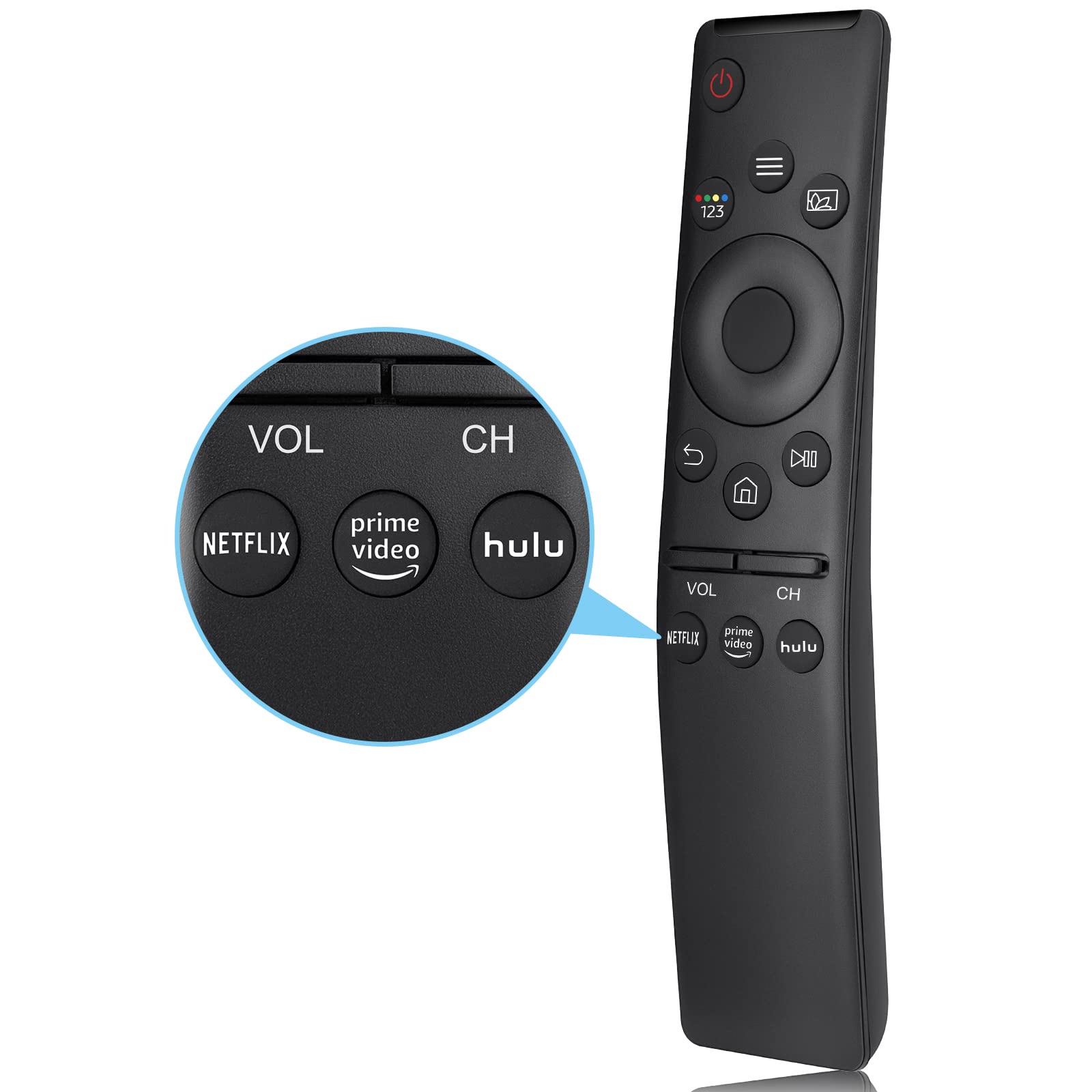 Universal Voice Remote Control Replacement for Samsung Smart TV Bluetooth Remote All LED QLED LCD 4K 8K HDR Curved TV. 