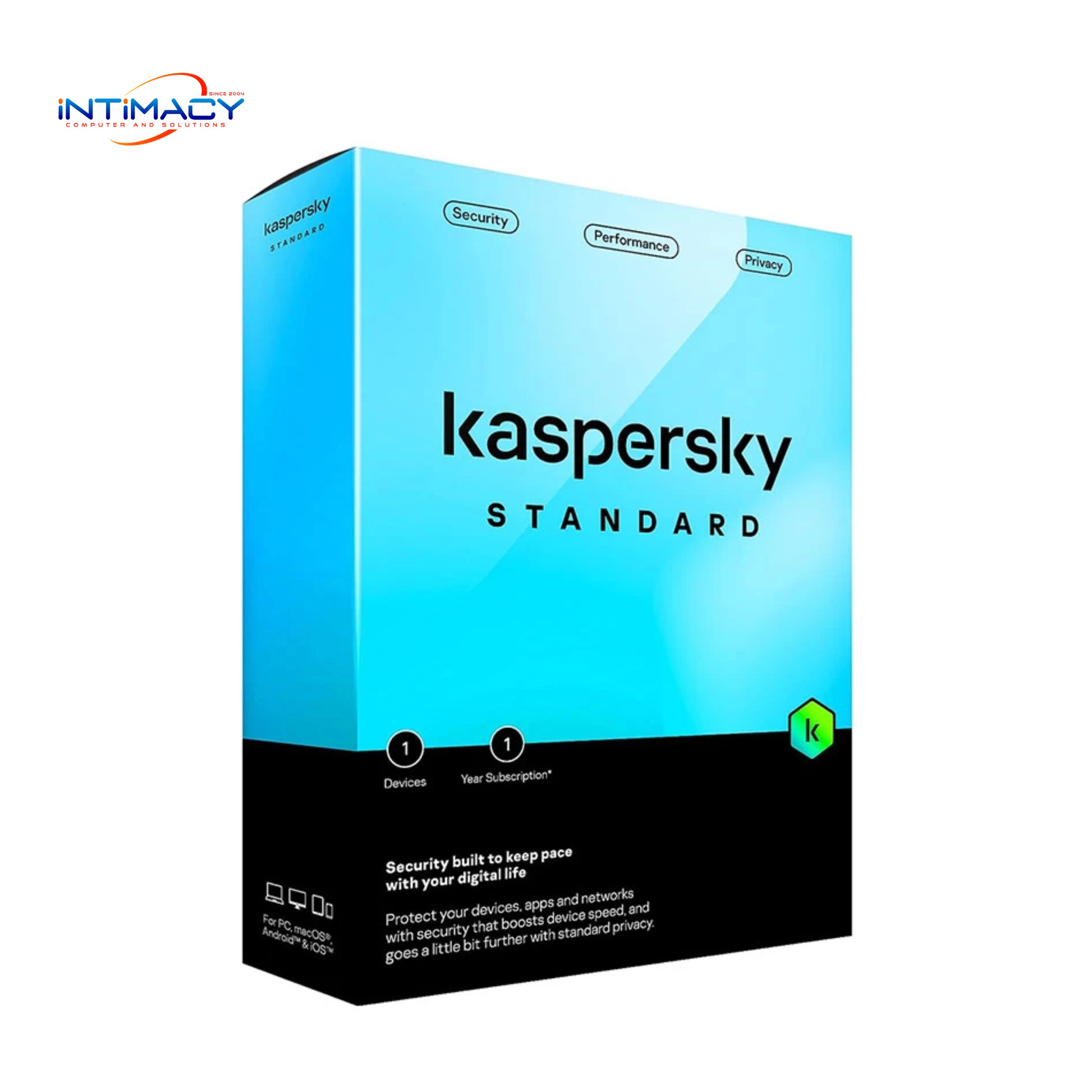 Kaspersky Standard Internet Security Antivirus For Single User - 1 Year