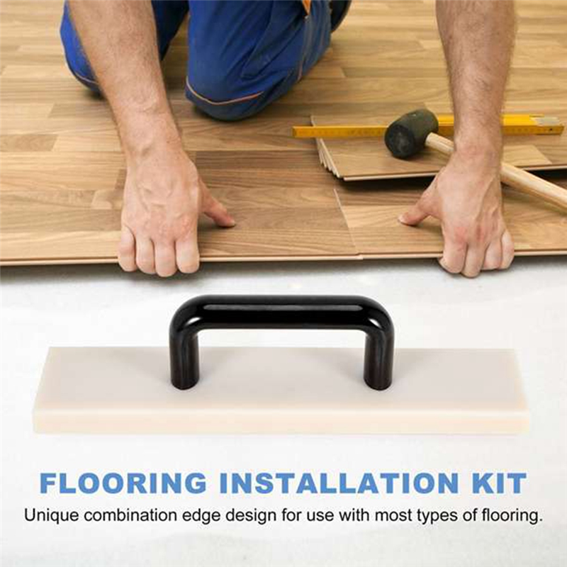 Tapping Block for Vinyl Plank Flooring Install Flooring Tapping Block with Big Handle Lengthen Floor Tools (250mm). 