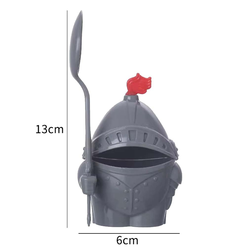 Boiled Egg Cup Holder with A Spoon Fork Included - Knight Design - Kitchen Utensil Decor,Order of the Knights Easy to Use. 