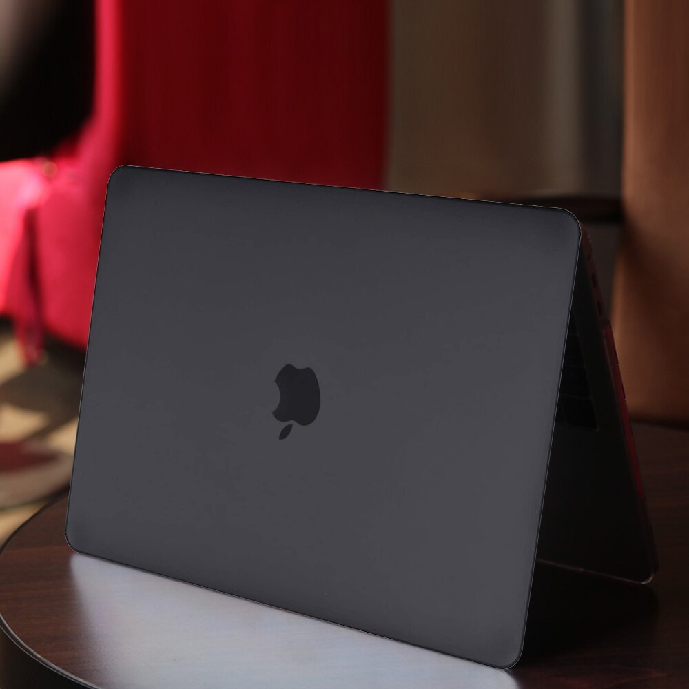 【VisioN Shop】Laptop Case for Apple MacBook Pro 13/11/Macbook 12" (A1534) /Macbook White Matte Black Hard Shell. 