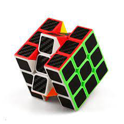 Carbon Fiber Sticker 3x3x3 Magic Cube Professional Speed Cubo Magico Educational Gifts Kids Fingertip Decompression Puzzle Toys. 