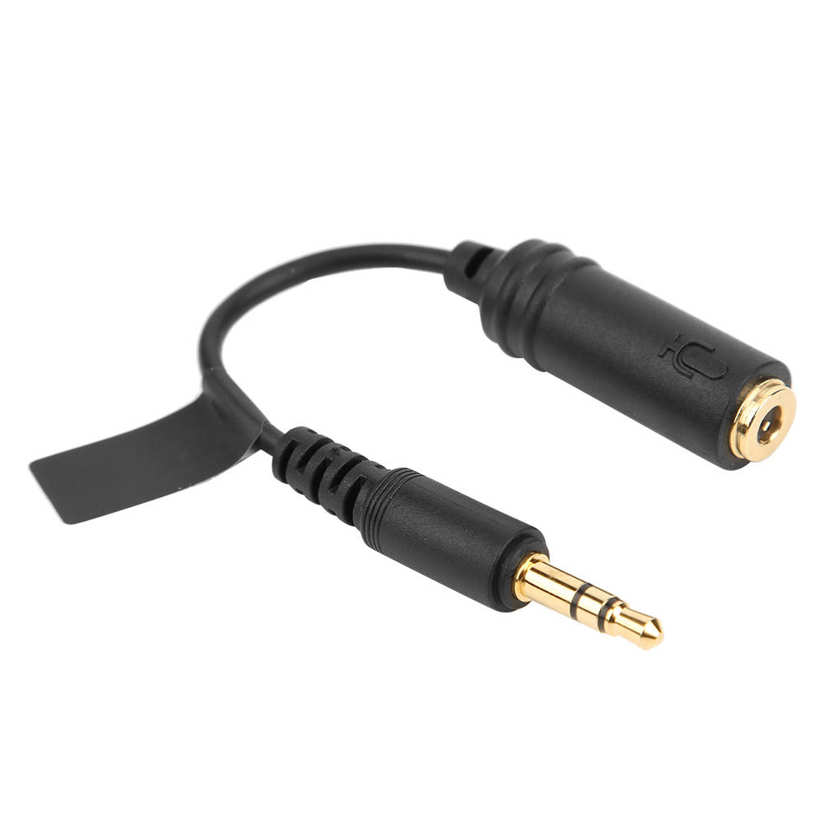 COMICA CVM-CPX 3.5mm TRRS Female to for TRS Audio Adapter Conversion Line Canon Camera. 