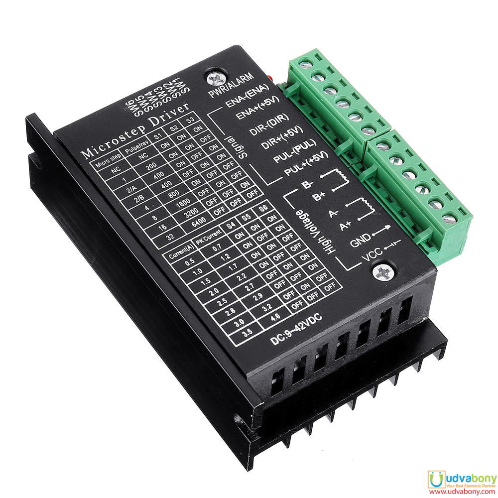 TB6600 TB-6600 Stepper Motor Driver Controller DC 9-42V 4A For CNC Engraving Machine 3D Printers DIY Electronics Project TB 6600. 