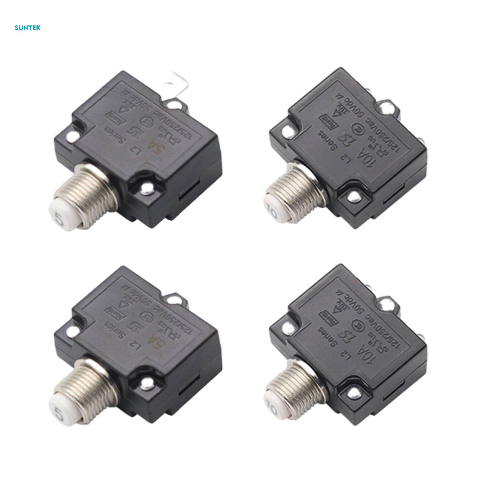 Circuit Breaker Panel Overload Protection 6 Input 6 Output Car Circuit Protector for Truck Car. 