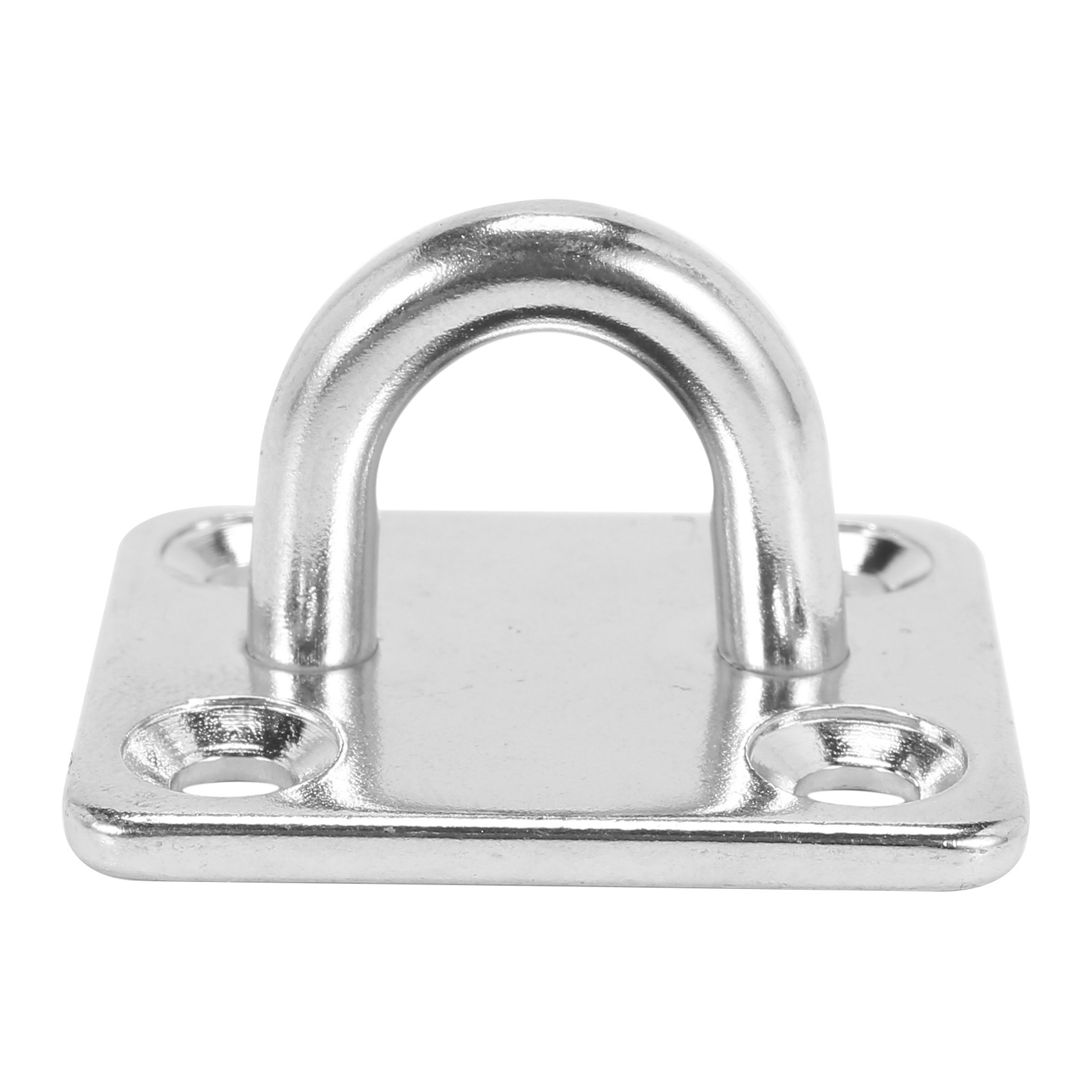 8 Sets Of Suspended Ceiling Wall Mount U-Shaped Hooks Hammock Hook Metal Base Plate with Hook. 