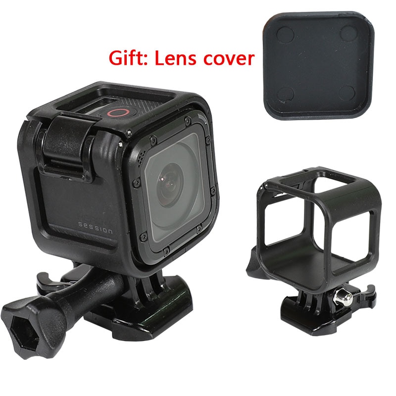 【VisioN Shop】gopro Session Frame protection shell cooling Case for pro Hero 5 4 Session Mount Action Camera Accessories. 