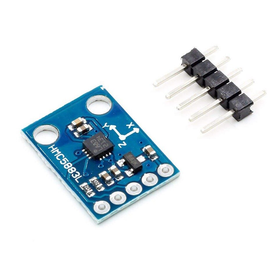 【happy one】GY-273 3V-5V HMC5883L Triple Axis Compass Magnetometer Sensor Module Axis Magnetic Field Module Arduino. 