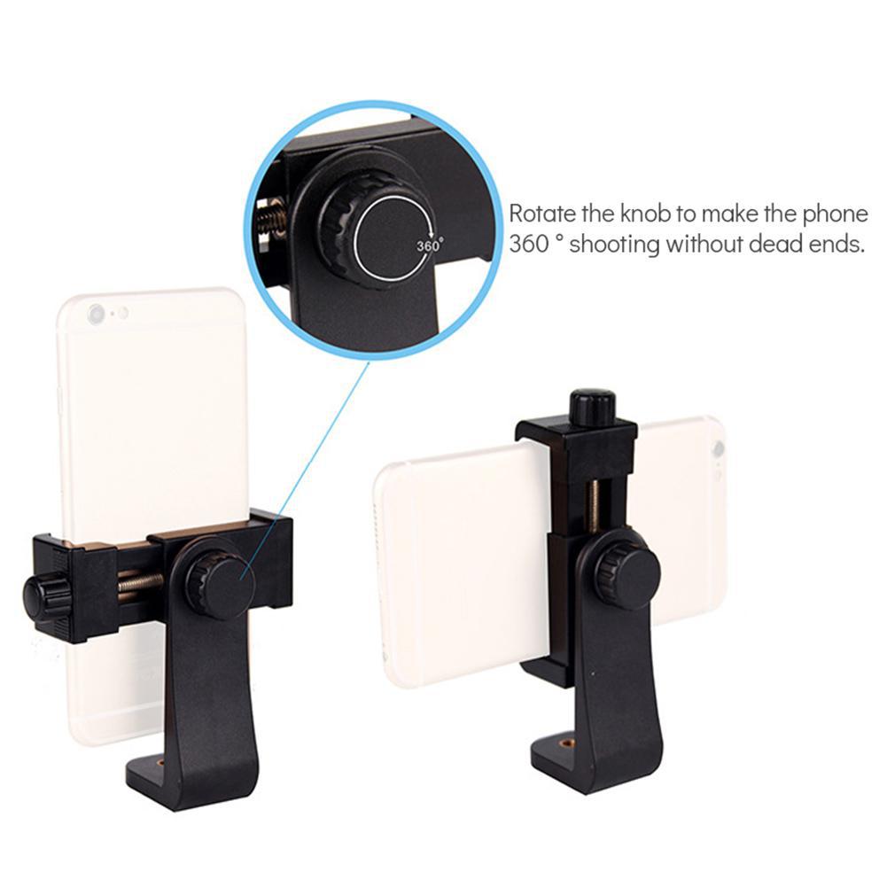Horizontal and vertical phone clamps, tripods, selfie sticks for live video, enlarged universal fixed tripods, rotatable. 