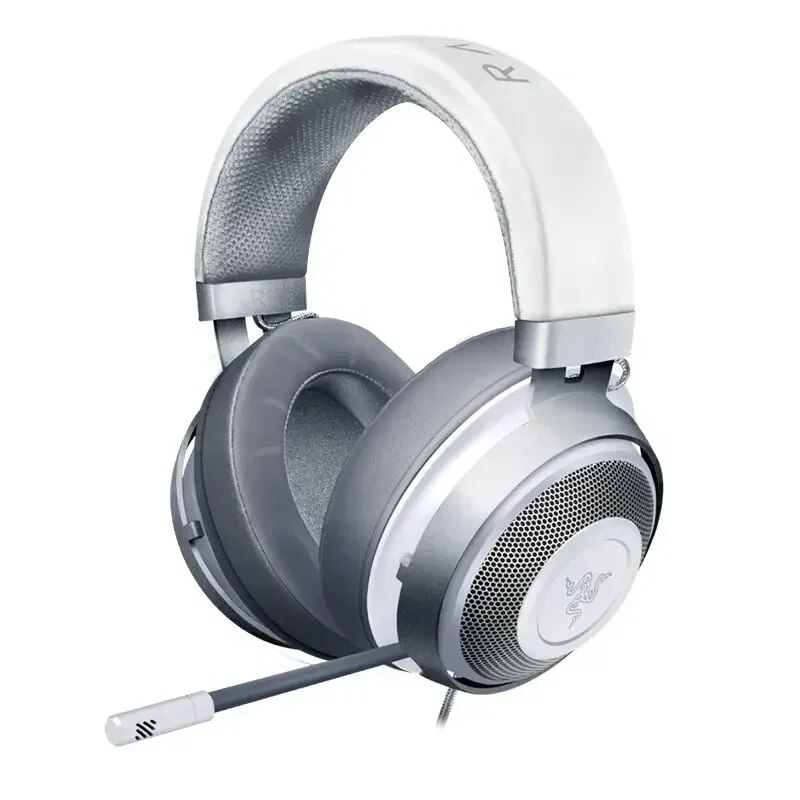 Razer KRAKEN PRO V2 Headset Computer Game Music Wired Headphones with Microphone for PC MAC PS4 Switch E-sports Earphones. 