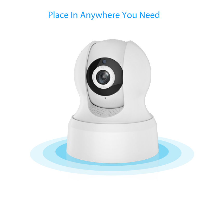 NEO COOLCAM Smart Home Automation Wi-Fi IP Camera Wireless HD 720P Network Night Vision Camera Work with Alexa Echo Simple Fidelity design. 