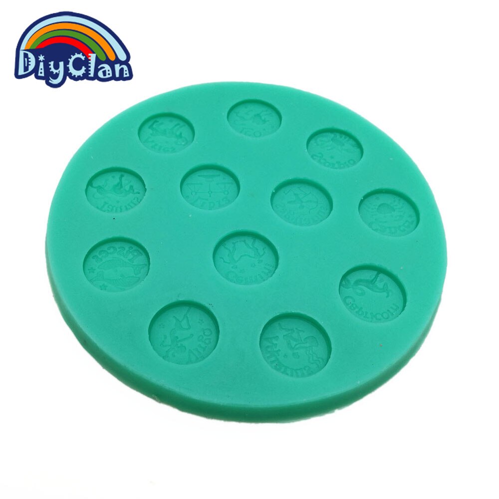 【happy one】DIY molds cake decorating soap fondant mold candy mini constellation chocolate cake mould bakeware F0393XZ35. 