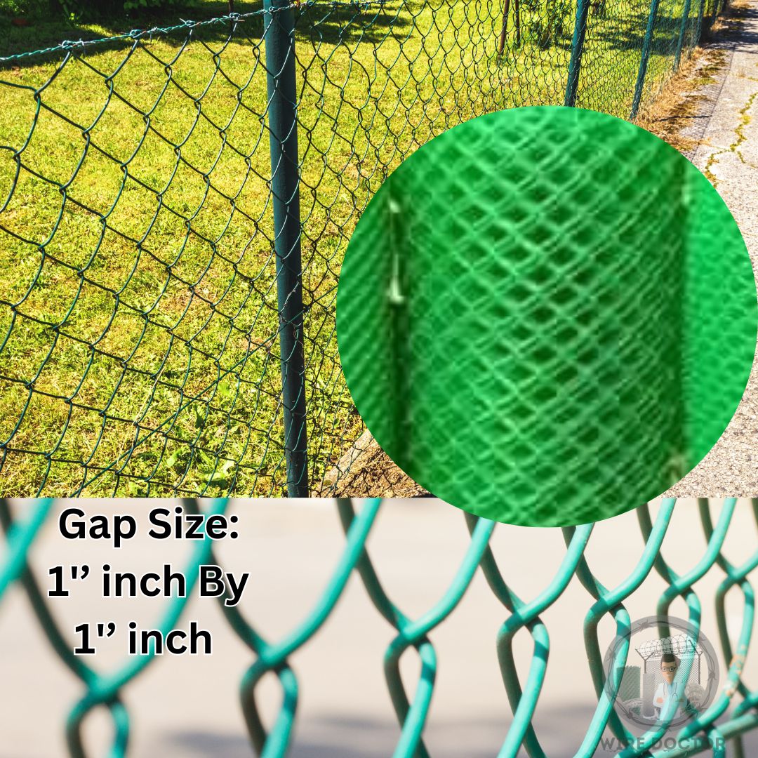 Gi PVC Net Barricade Netting 1''inch Gap (3Feet By 5feet) Garden Fence, Barricade Net, Tree Guard Net, Anti Bird Net - Gardening Tools. 