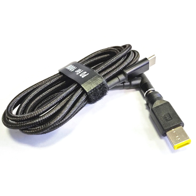 100W TYPE-C to Round Port Laptop Adapter Connector Plug DC Power Adapter Laptop PD Fast Charge Charging Adapter. 
