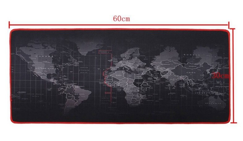 【happy one】WESAPPA 600x300/700x300/900x400mm World Locking Edge Mouse Pad Large Computer Mat Table Gaming Mousepad. 