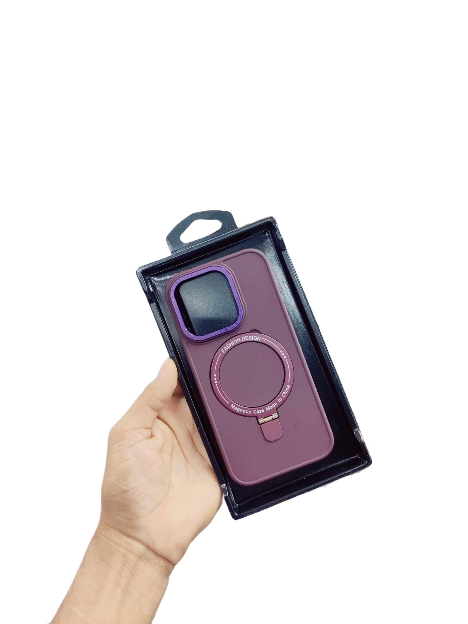 For amsung S21 / Samsung S21+ / Samsung S21 Plus / i Phone 15 / i Phone 15 Pro / i Phone 15 Pro MaxMagsafe Magnetic With Stand Wireless Charging Case Silky And Soft-Touch Finish With Camera Production Soft Premium Quality Slim Cover