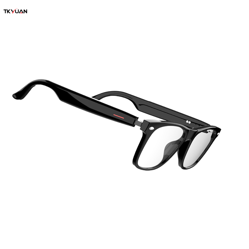 Wireless bluet ooth smart glass noise reduction music glasses with remote camera stereo bluet ooth 5.0 headphone glasses Android. 