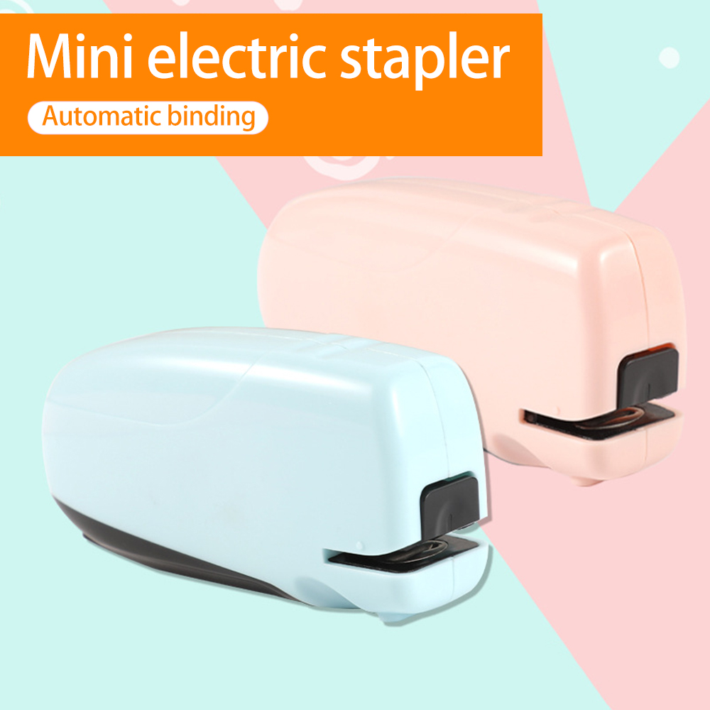 Automatic Electric Stapler Automatic Desktop Stapler 10 Sheet Capacity Less Effort Support 24/6 Staples for Office Supplies. 