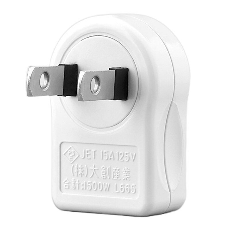 wer Extension Adapter 2-Prong 2 Outlets 90 Degree Angled Plug Adapter and wer Inverter. 