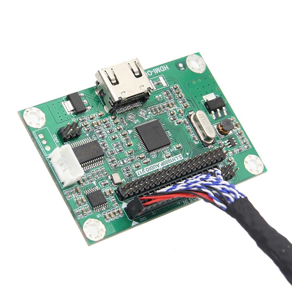VODOOL LVDS To HDMI Adapter Board Converter Card Support 1080P Resolution Computer PC Expansion Card. 
