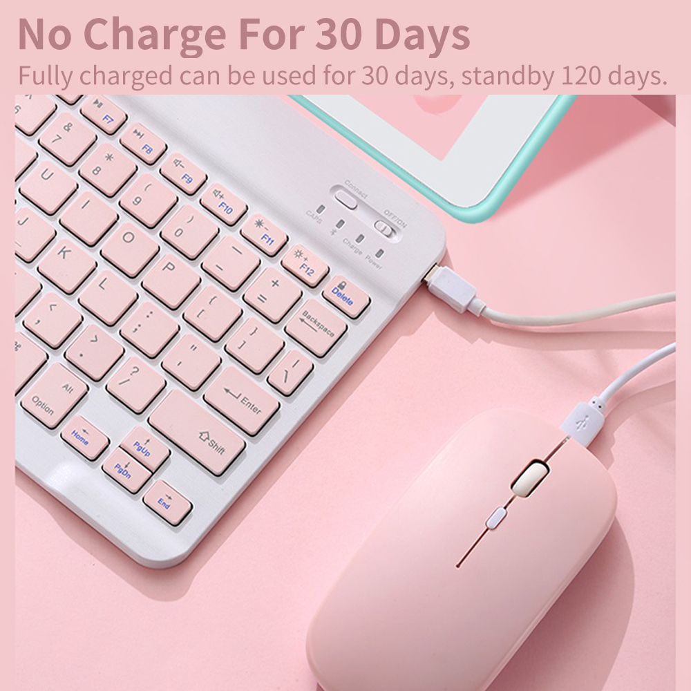 Bluetooth Keyboard and Mouse For iPad Xiaomi Samsung Huawei Phone Tablet Slim Mini Wireless Keyboard For Android IOS Windows. 