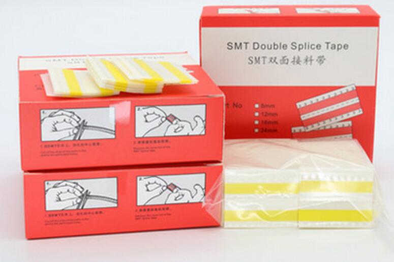 【VisioN Shop】8mm 12mm 16mm 24mm SMT double splice tape Double Rectangular Splice Tape Film Joining Splicing Tape Using Rest Components. 
