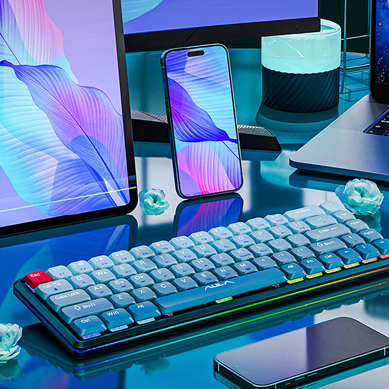 AULA H68 60% RGB Type-C keyboard. 