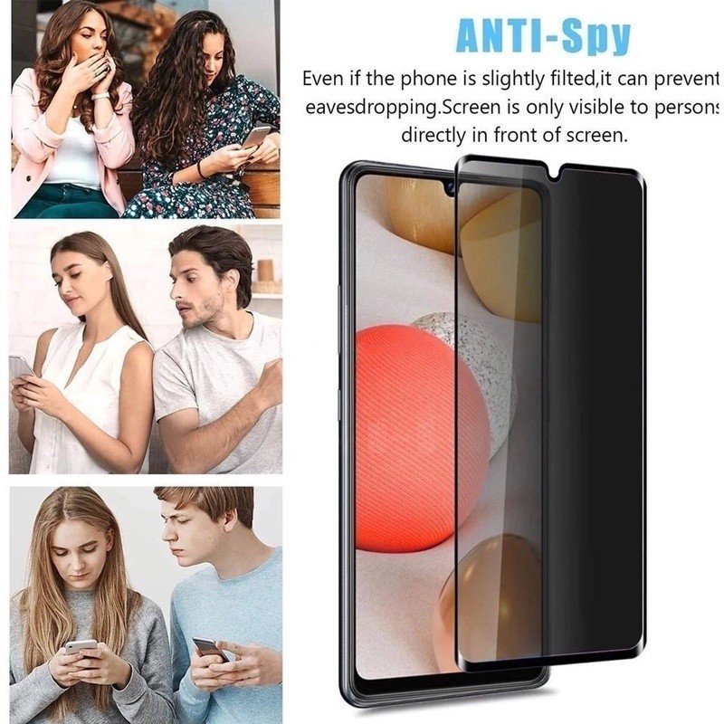 For Tecno Spark 30C Shockproof Phone Case Spark30C 30 C Privacy Tempered Glass Screen Protector. 