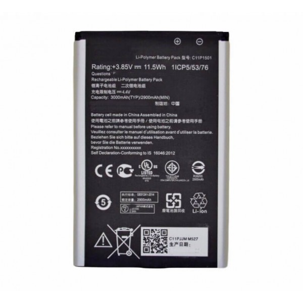 ASUS C11P1501 Mobile Battery for ASUS Zenofone 2 3000 mAh