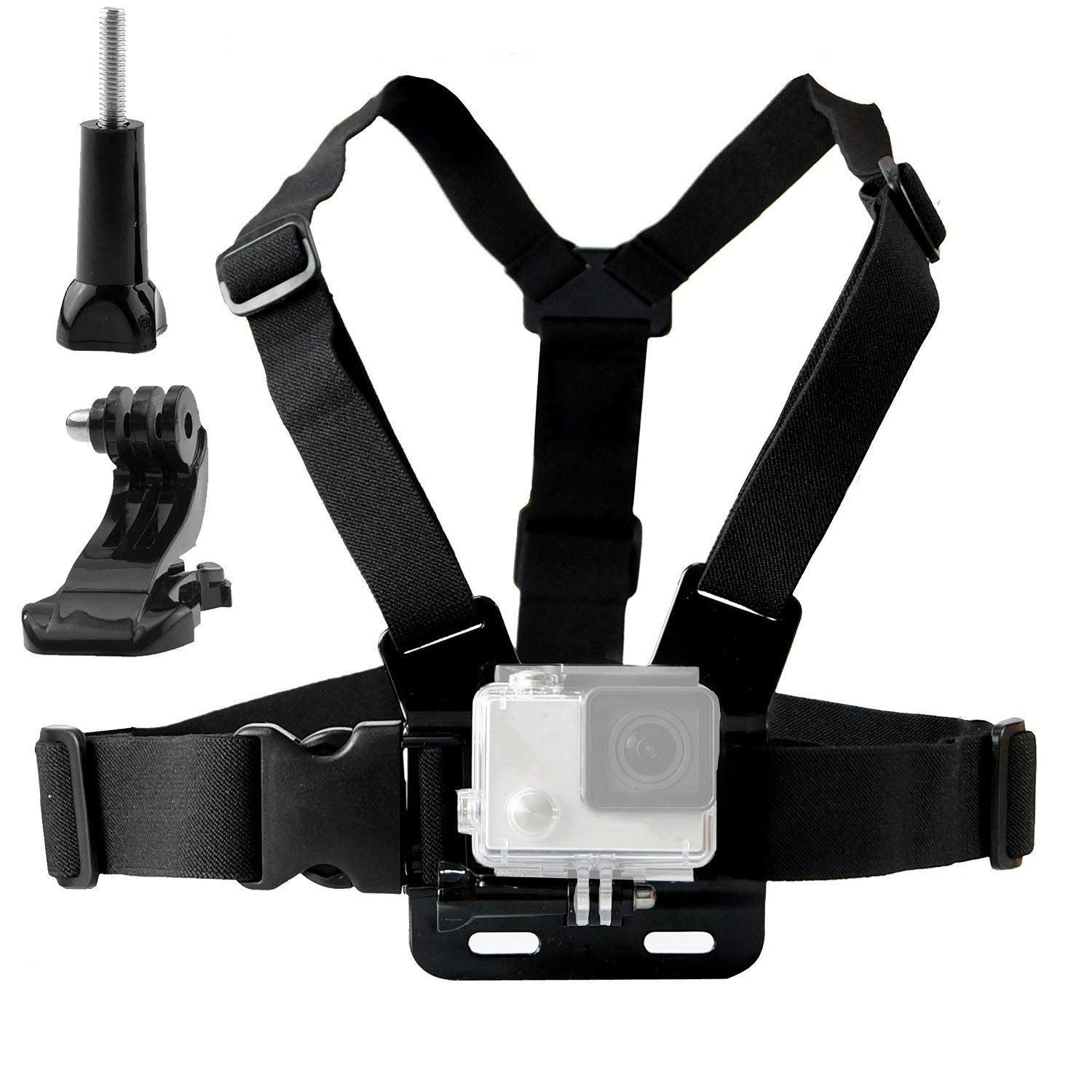 J-hook for Chest Strap Helmet Front Mount Vertical Surface Buckle Mount For Gopro Hero 7 6 5 SJCAM yi Accessory jhook. 