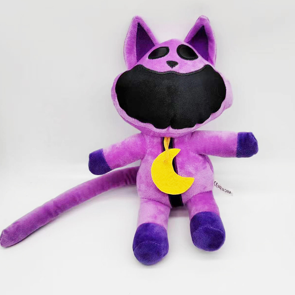 Poppy playtime3 Bobby's Game Time 3 smiling critters Big Eye Purple Cat Doll. 