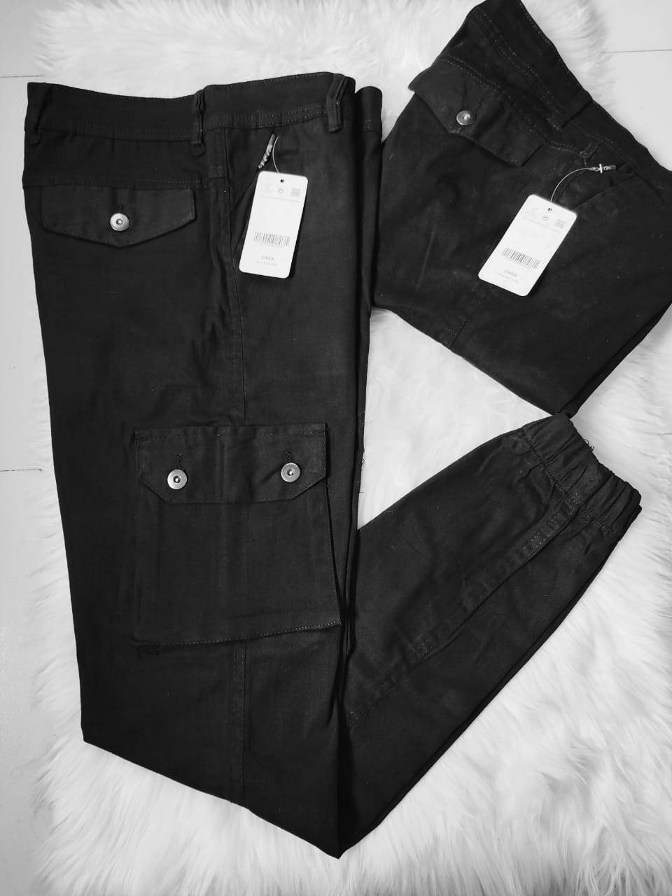 Plain Black Men 6 Pocket Cotton Jogger Pant, Casual Wear at Rs 650/piece in  Jaipur