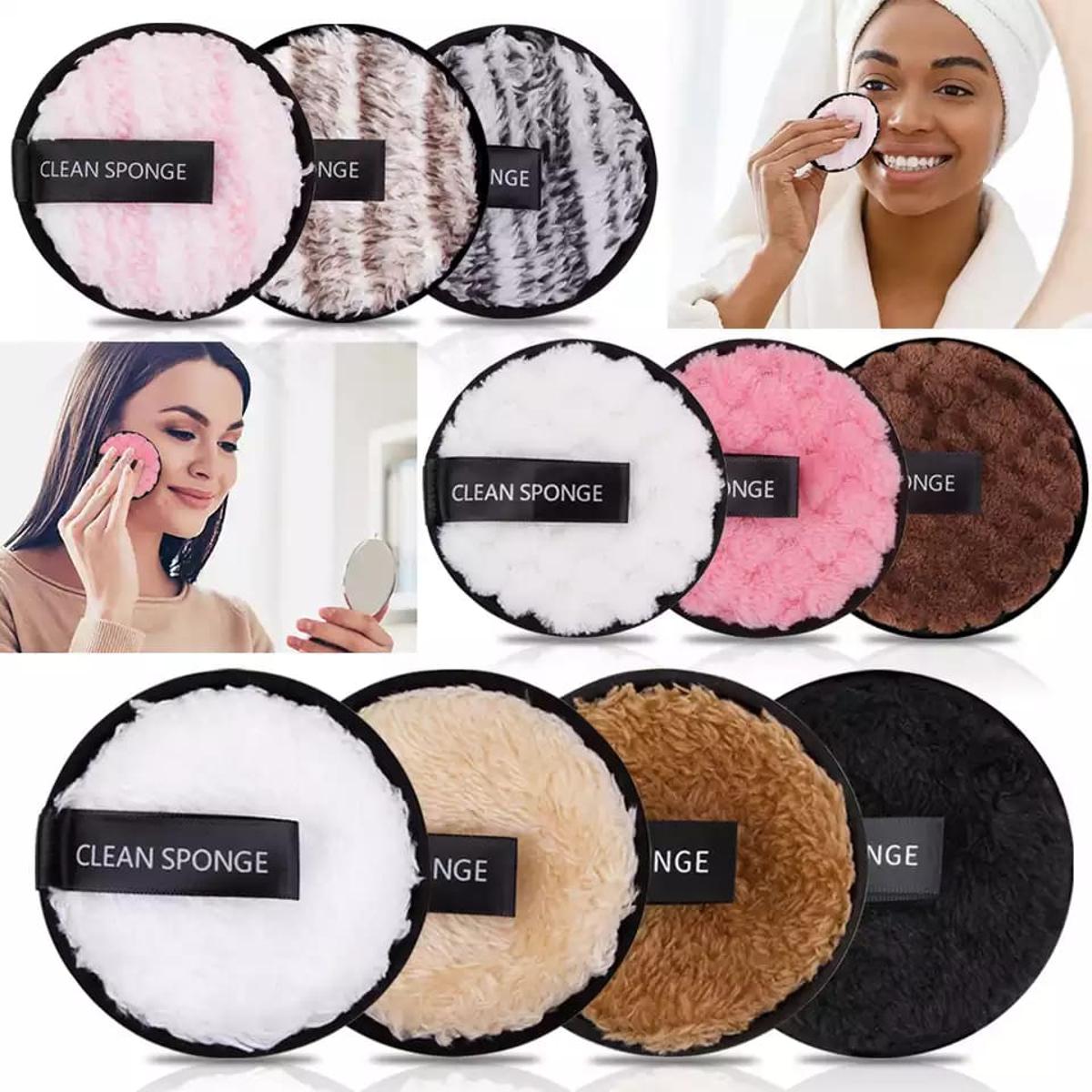 Makeup Remover Sponge Cleansing Cotton Wet Face Natural Tool-1PCS