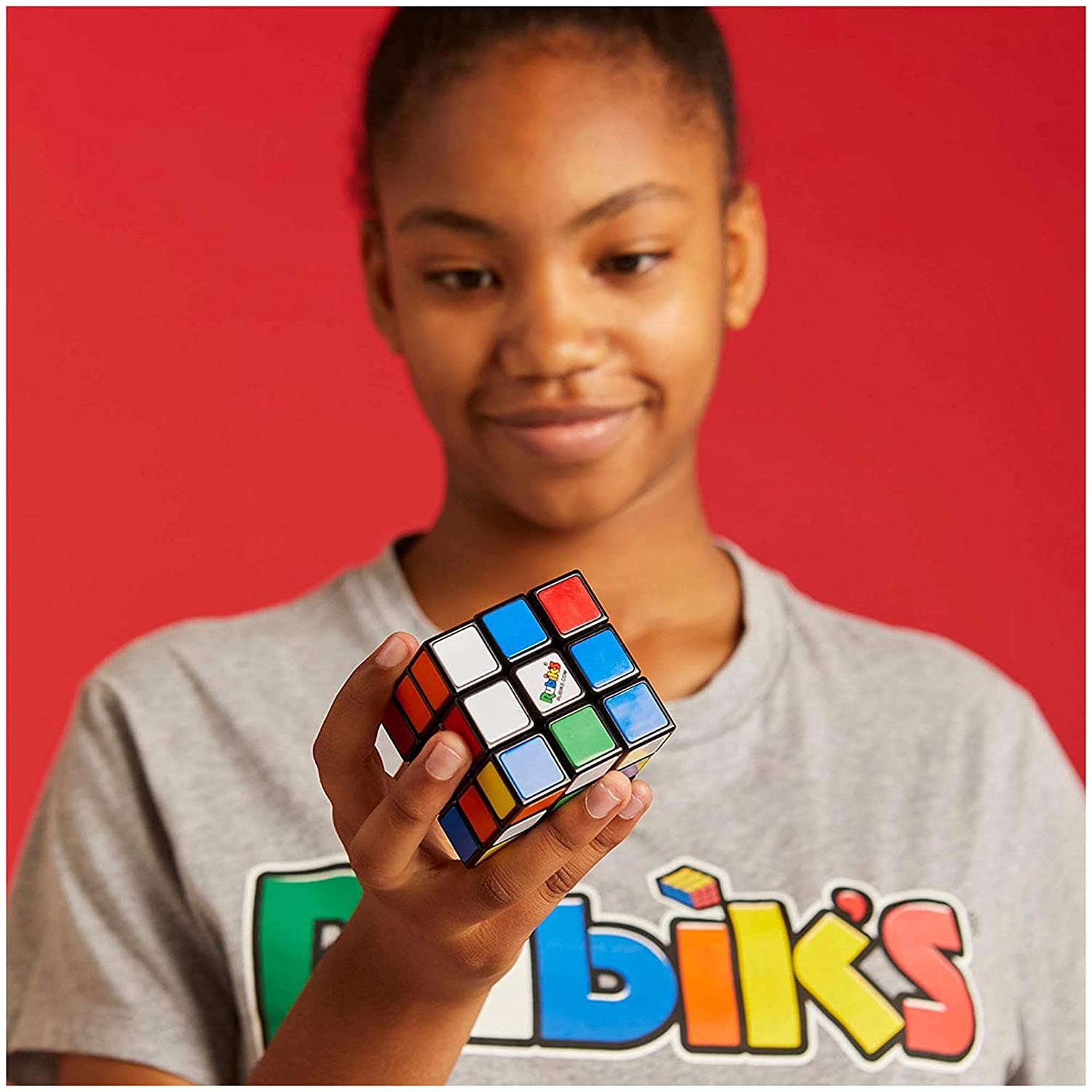 Funskool Spin Master Rubiks Cube 3X3  Matching Puzzle Classic Problem-Solving For Kids. 