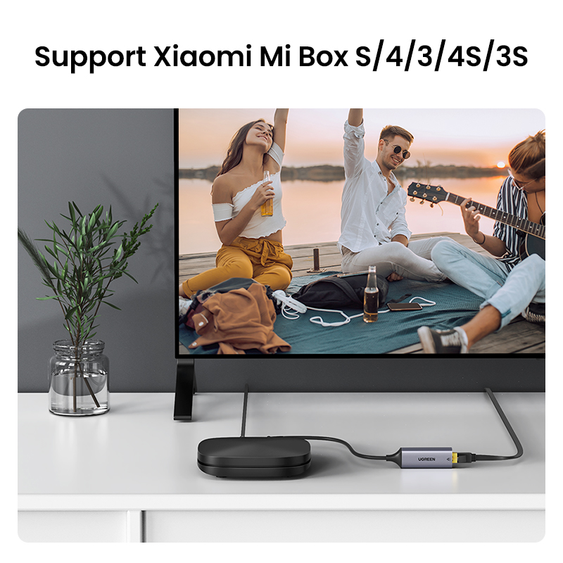 UGREEN USB Ethernet Adapter USB 3.0 Network Card to USB RJ45 Lan for PC Windows 10 Xiaomi Mi Box 3/S Nintend Switch Ethernet USB. 