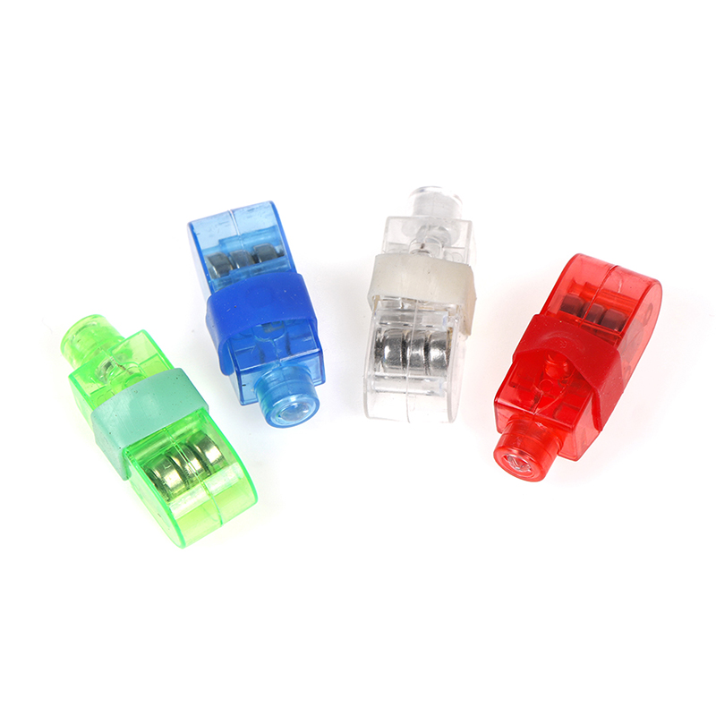 10 Pcs Finger Light Up Ring Laser Led Rave Dance Party Glow Beams Hot. 