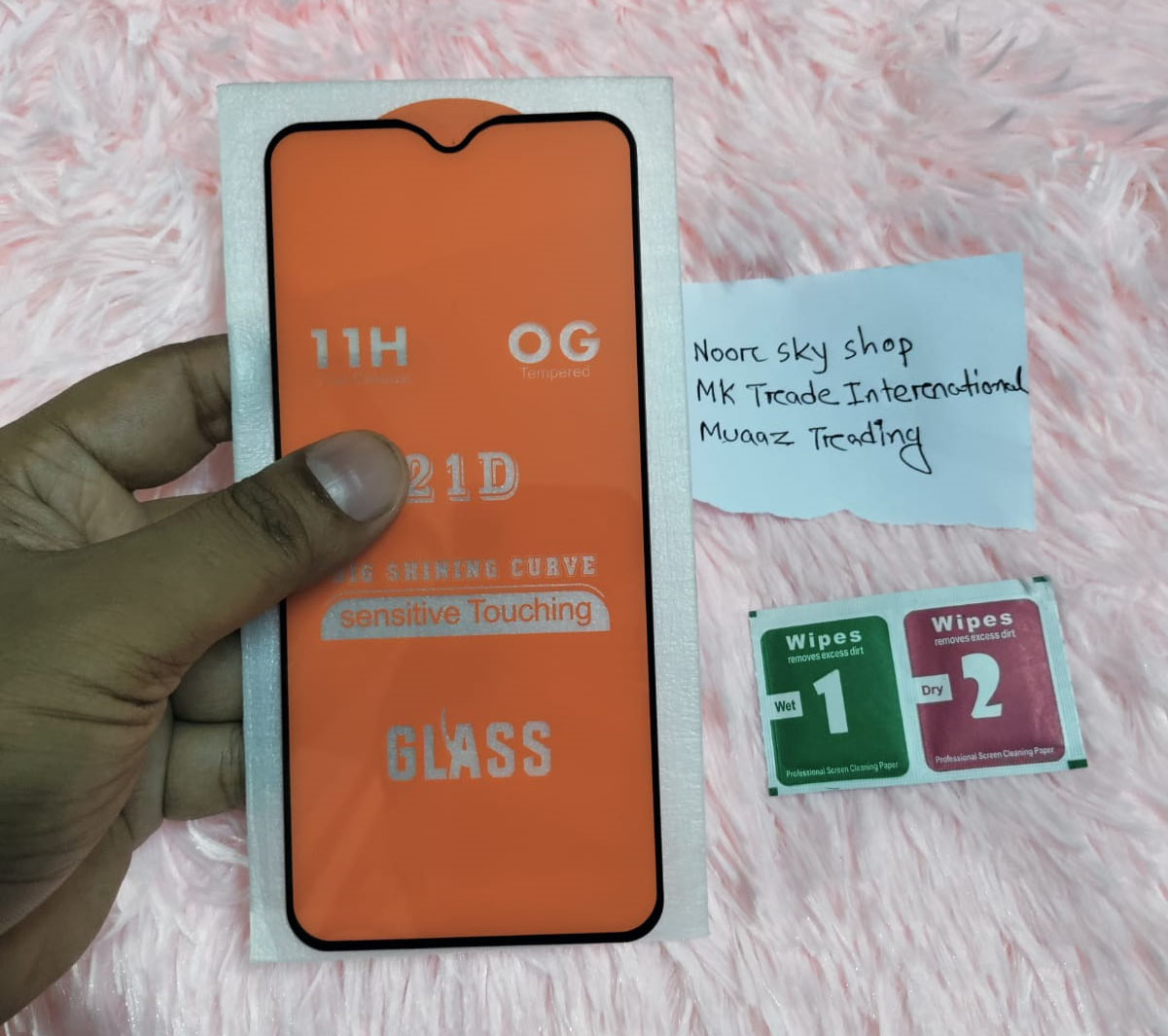 Walton Primo NF5 "Tempered Glass Screen Protector". 