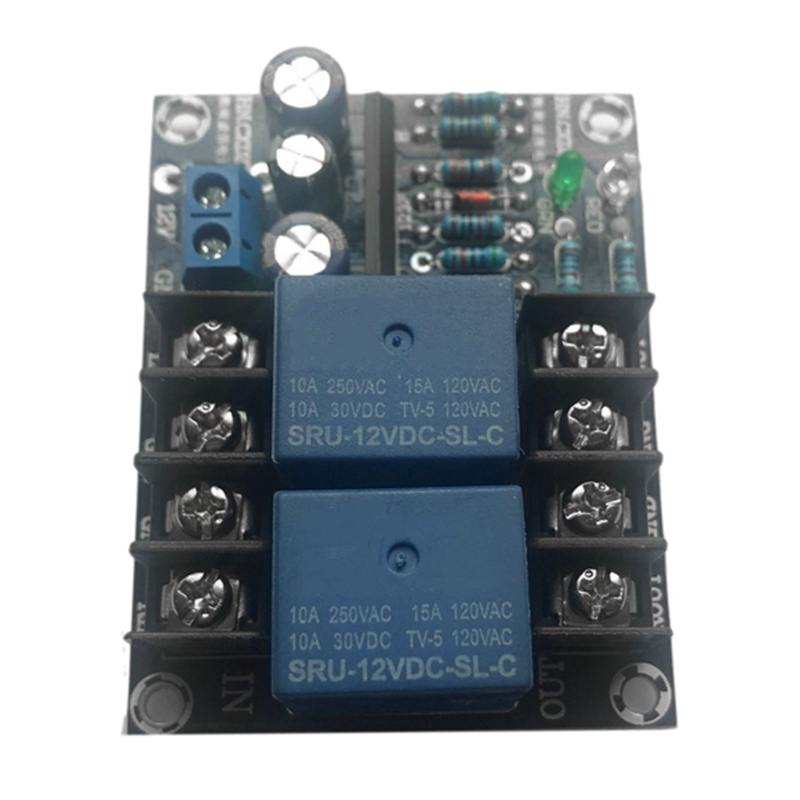 UPC1237 DC 12-24V Dual Channel Speaker Protection Circuit Board Boot Mute. 