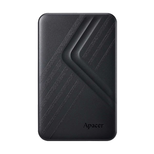 Apacer AC236 1TB USB 3.2 Gen 1 Black External HDD #AP1TBAC236B-1