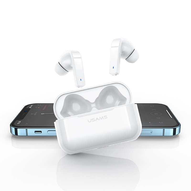Usams LY06 ANC Noise Canceling TWS Wireless Headset Bluetooth 5.0 Stereo Earphone Earbuds. 