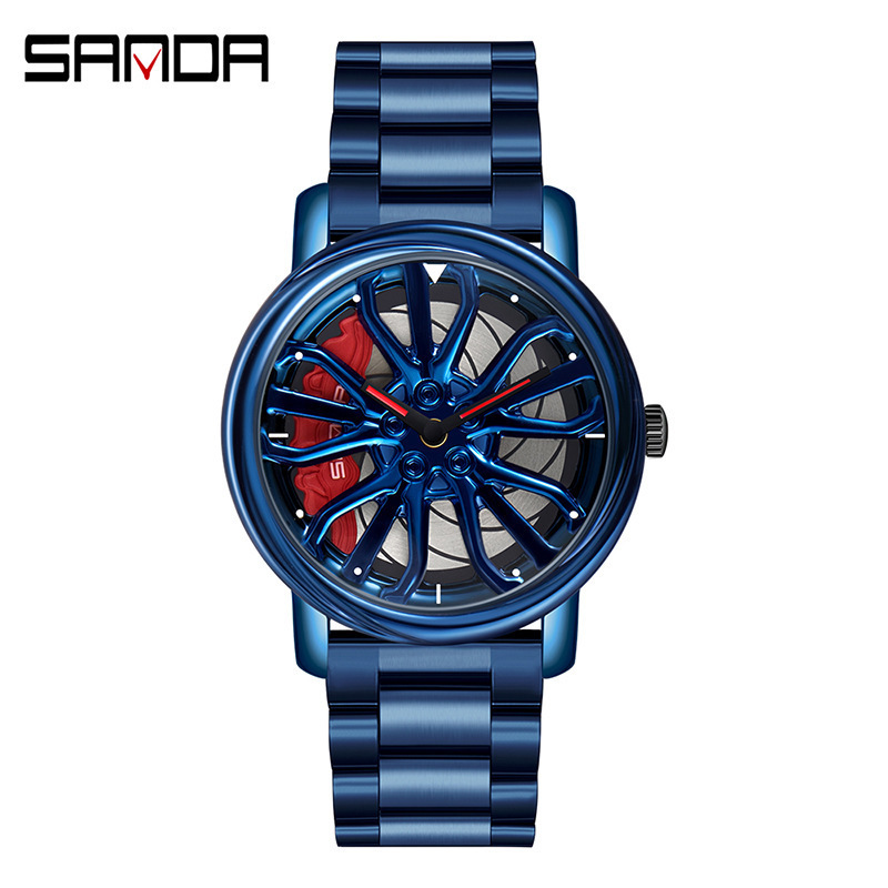 New engine, brake caliper, quartz watch, cool and personalized, shipped by the rotor engine watch factory. 