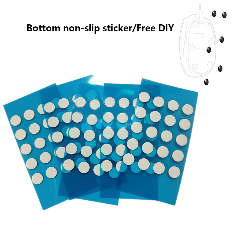 Universal Mouse Non-slip Foot Sticker Small Round Dot Mouse Skates Mice Glide Feet Control Speed Version Anti-slip Sticker Hudduo. 