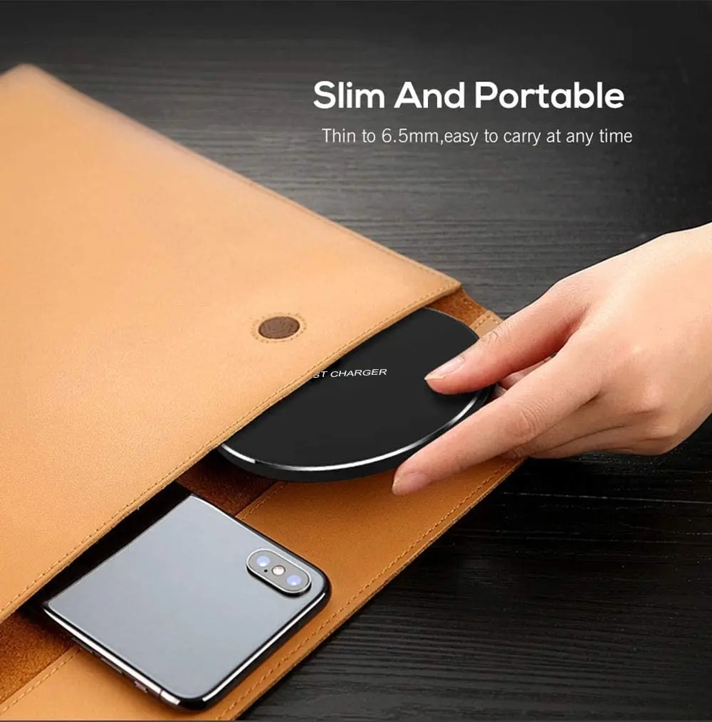 25W Qi Wireless Charger Receiver Kit For iPhone 6 7 Plus 5s Micro USB Type C Universal Fast Wireless Charging For Samsung Xiaomi. 