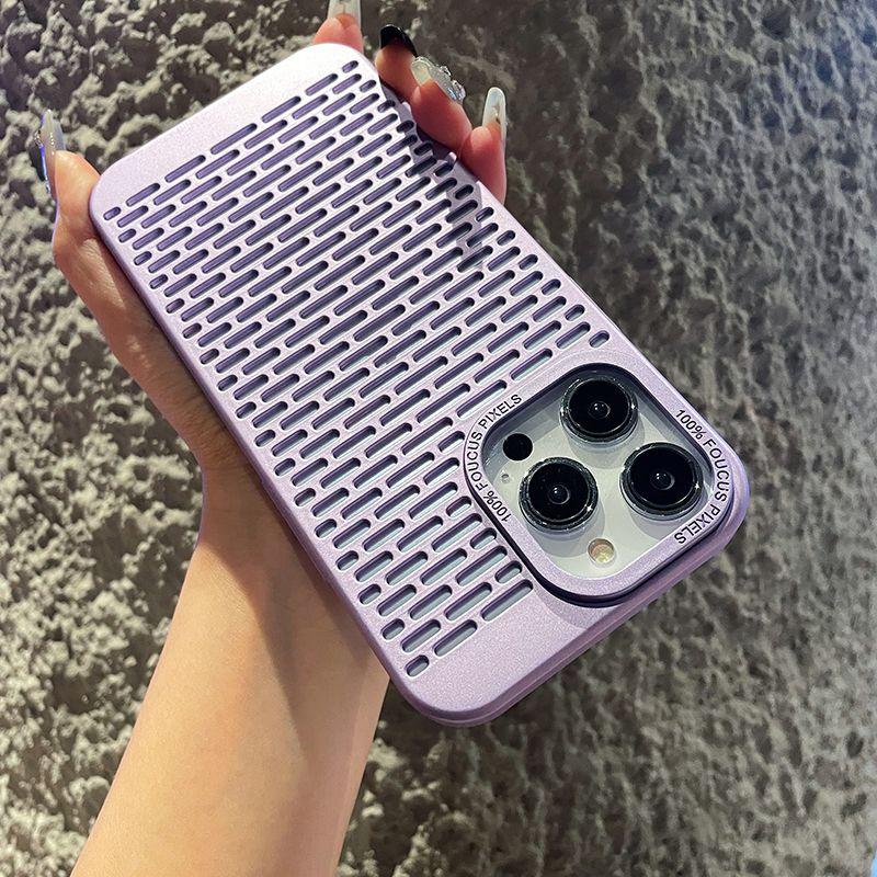 HOCE Hollow Heat Dissipation Phone Cases For iPhone 16 15 14 13 12 Pro Max 14 15 16 Plus Case Cooling Breathable Hard PC Ultra Thin Cover. 